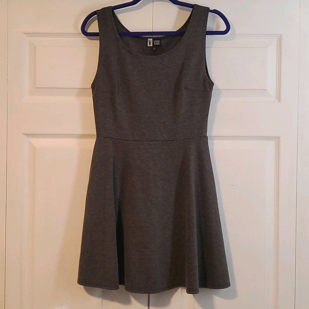 Heathered Grey Dress